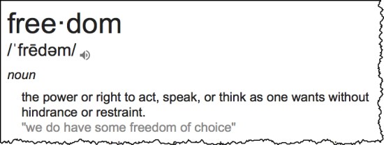 Freedom