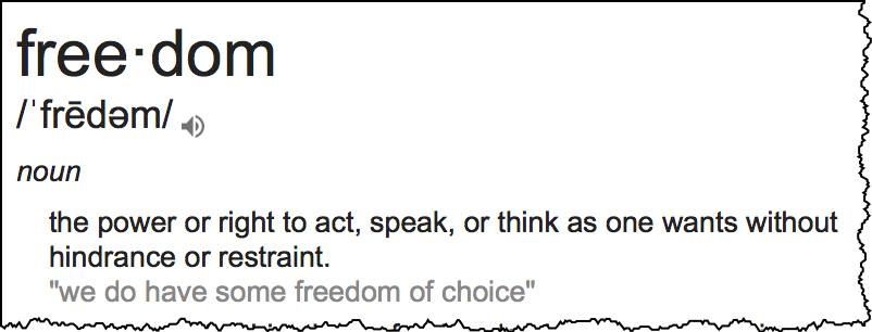 freedom