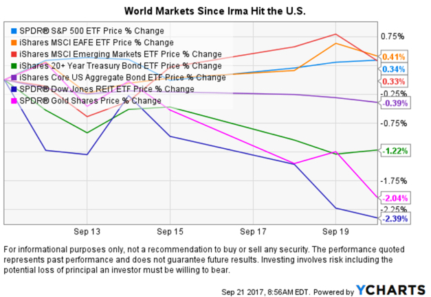 market returns since irma