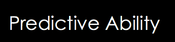 Predictive Ability