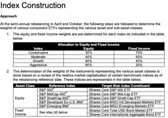 Global Allocation Index Construction