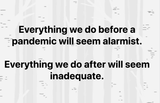 coronavirus strategy