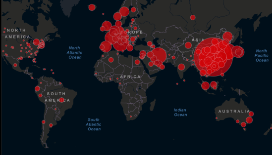 coronavirus worldwide