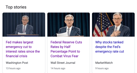 fed rate cut march 2020