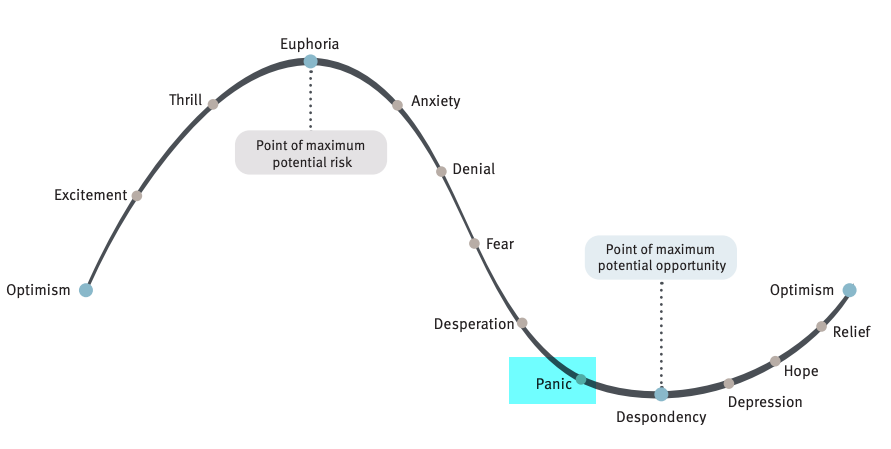 THE CYCLE OF MARKET EMOTIONS